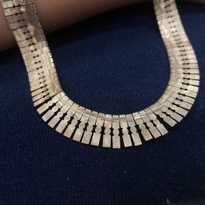 Silver 16” vintage necklace